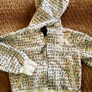 Like New Hurley Zip Up Hoodie Sweatshirt